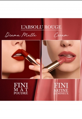 L'Absolu Rouge Lancôme Rouge à Lèvres Satiné – Hydratation & Confort Longue Tenue pas cher