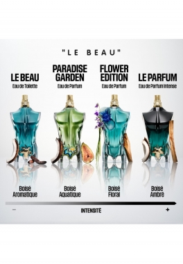 Le Beau Flower Edition Jean Paul Gaultier Eau de Parfum pas cher