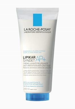 Lipikar Syndet AP+ La Roche Posay Crème lavante relipidante anti-irritations pas cher
