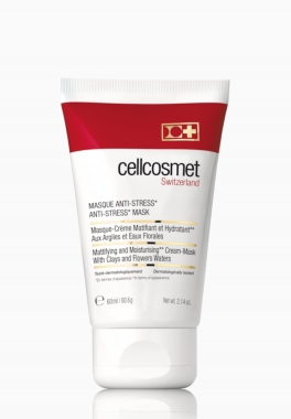 Masque Anti-Stress Cellcosmet Masque-crème matifiant, apaisant et hydratant pas cher