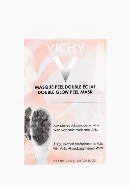 Masque Peel Double Éclat Vichy Masque visage exfoliant pas cher
