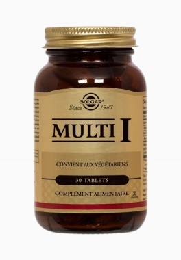 Multi I Solgar Complexe multi-vitaminé pour tous, toute l'année pas cher