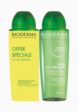 Nodé Shampooing Bioderma Fluide non détergent : nettoie, respecte et protège pas cher