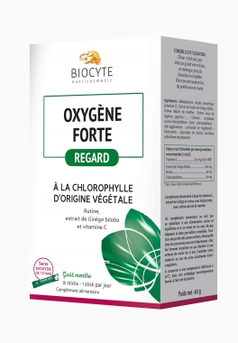 Oxygène Forte Biocyte Sticks à la chlorophylle d'origine végétale pas cher