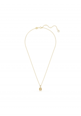 Pendentif Chroma Swarovski Jaune, Métal Doré pas cher