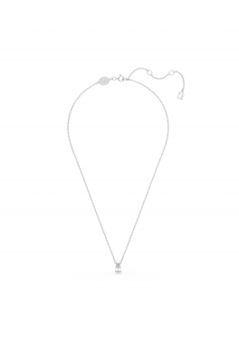 Pendentif Stilla Swarovski Blanc, métal rhodié pas cher