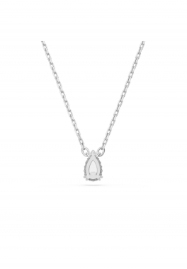 Pendentif Stilla Swarovski Blanc, métal rhodié pas cher