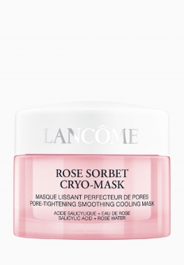 Rose Sorbet Cryo-Mask Lancôme Masque lissant perfecteur de pores pas cher
