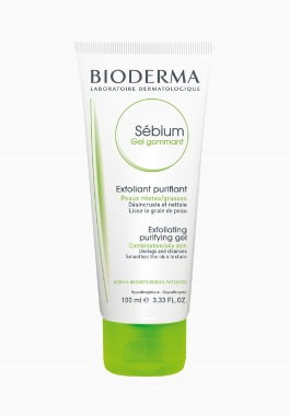 Sébium Gel gommant Bioderma Exfoliant pour une peau purifiée et lissée pas cher