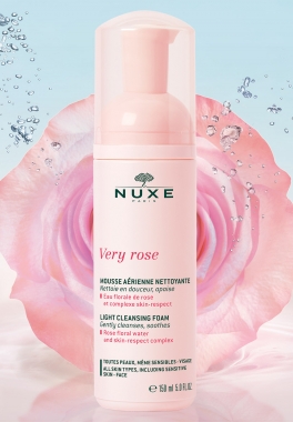 Very Rose Nuxe Mousse Aérienne Nettoyante pas cher